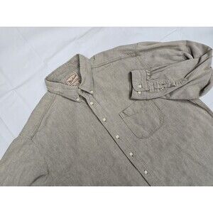 Vintage Woolrich Shirt Mens 2XL Tall Button Up Long Sleeve‎ Cotton USA